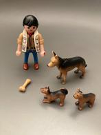 Playmobil 5211 - Berger allemand et ses petits, Ophalen, Gebruikt, Complete set