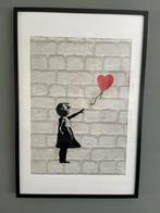 Banksy girl with balloon - litho, Antiek en Kunst, Ophalen