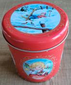 *retro* blikken doos - thema kinderen, winter, Kerst, Verzamelen, Ophalen of Verzenden, Gebruikt