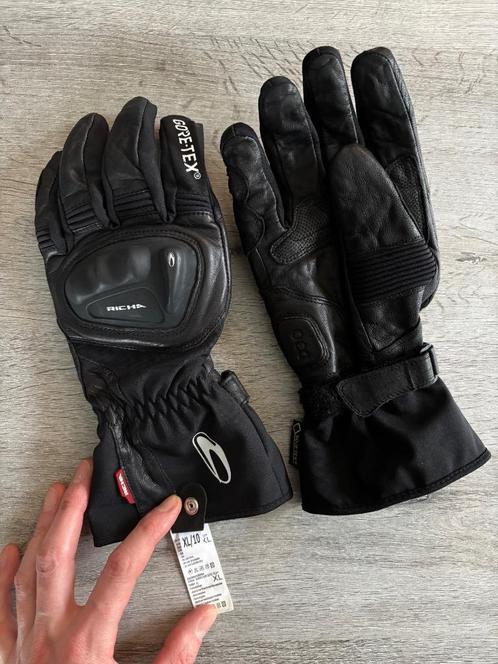 Richa Hurricane gore-tex motor handschoenen XL, Motoren, Kleding | Motorkleding, Handschoenen, Nieuw zonder kaartje, Ophalen