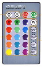 RGB LED-Buiten verlichting met afstand bediening 10 Watt, Ophalen of Verzenden, Nieuw, Aluminium, Led