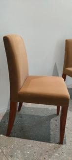 Stoelen fluwelen stof, Ophalen, Gebruikt, Bruin, Stof