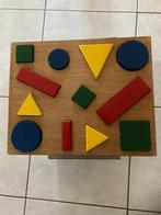 Puzzel-div.vormen - hout -  4 stuks - 2 euro totaal, Kinderen en Baby's, Speelgoed | Educatief en Creatief, Gebruikt, Ophalen of Verzenden