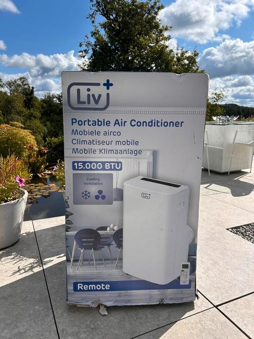 LIV airco frosty 15000 Btu, Elektronische apparatuur, Airco's, Nieuw, Mobiele airco, 100 m³ of groter, 3 snelheden of meer, Koelen en Ontvochtigen