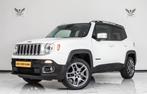 Jeep Renegade 2.0L Limited 4x4, Auto's, Jeep, 1956 cc, Parkeersensor, Wit, Leder