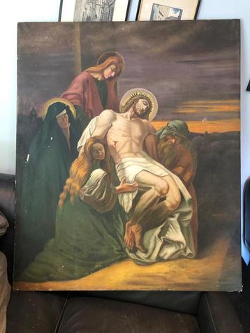 Schilderij Prosper Bosteels Groot werk beschikbaar voor biedingen