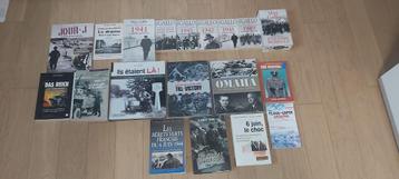 Livres 2ème seconde guerre mondiale - Jour J - Débarquement  beschikbaar voor biedingen