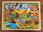 Houten puzzel 48 stukjes (Goki), Ophalen, Gebruikt