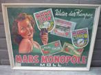 Originele poster Mars-Monopole/Moll - 1947-1949, Verzamelen, Merken en Reclamevoorwerpen, Ophalen of Verzenden