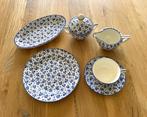 Petrus Regout Annam 6 pers koffieservies 22 delig, Antiek en Kunst, Antiek | Servies compleet, Ophalen of Verzenden