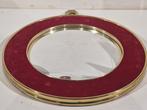 Bolle Artilux spiegel , bolspiegel diameter 33cm , rood fluw, Ophalen of Verzenden