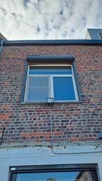 beige pvc raam dubbel glas, Doe-het-zelf en Bouw, Ophalen, Gebruikt