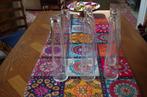 Vazen in glas, Huis en Inrichting, Woonaccessoires | Vazen, Ophalen, Zo goed als nieuw, Glas