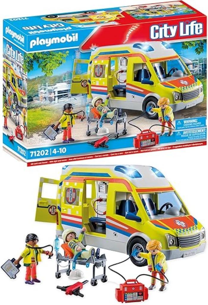 PLAYMOBIL City Life reddingsauto SNELLE GRATIS LEVERING, Kinderen en Baby's, Speelgoed | Playmobil, Nieuw, Complete set, Verzenden