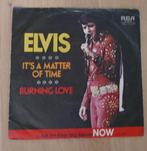 7"  Elvis  ‎– Burning Love / It's A Matter Of Time, Enlèvement ou Envoi, Single, Utilisé, 7 pouces