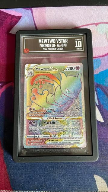 Mewtwo VSTAR #79 PSA 10 beschikbaar voor biedingen