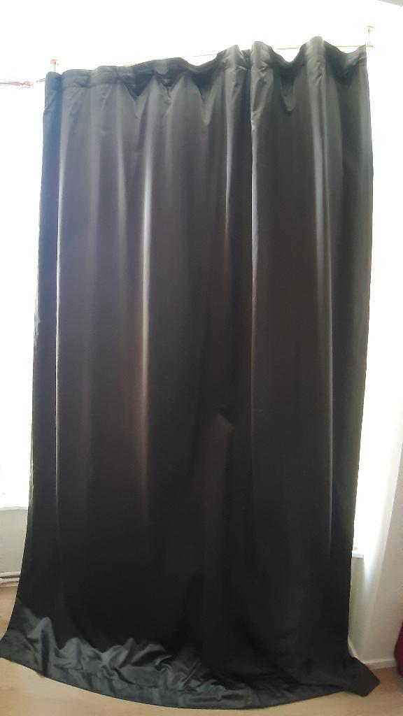 Verduisteringsgordijnen, Huis en Inrichting, Stoffering | Gordijnen en Lamellen, Zo goed als nieuw, 200 cm of meer, 150 tot 200 cm