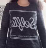 Pull gris foncé "Selfie" S, Grijs, Ophalen of Verzenden, Zo goed als nieuw, Maat 36 (S)