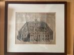 Originele gravure The Royal Exchange London, Ophalen of Verzenden