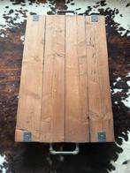 Table basse industrielle handmade, Maison & Meubles, Métal, 100 à 150 cm, Moins de 50 cm, Enlèvement ou Envoi