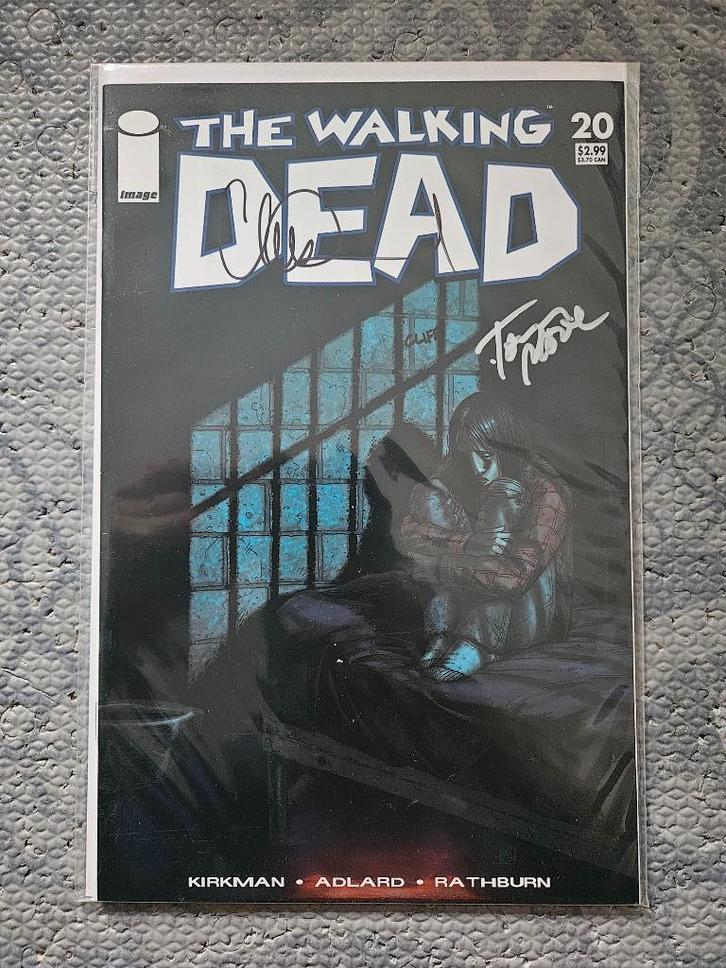 the Walking Dead #20 (2005) Signed by R. Kirkman & T. Moore, Boeken, Strips | Comics, Zo goed als nieuw, Eén comic, Ophalen of Verzenden