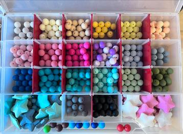 Paquet de perles en silicone et en bois, Enlèvement ou Envoi, Neuf