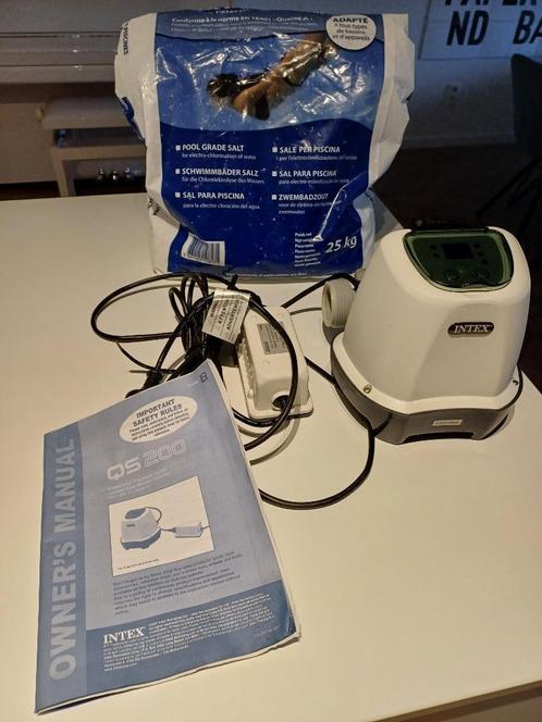 zout electrolyse QS200  incl restant zout, Tuin en Terras, Zwembad-toebehoren, Zo goed als nieuw, Overige typen, Ophalen