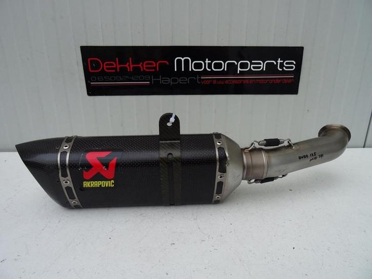 Akrapovic Hexanogal Carbon Demper KTM Duke 125 / 250 / 390, Motoren, Onderdelen | Overige, Gebruikt, Ophalen of Verzenden