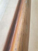Antieke vintage trapleuning 1886, L 356cm, handgreep 5,5x5,5, Ophalen of Verzenden