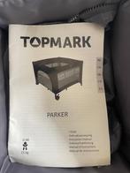 Topmark reisbed/box Parker zwart  T7039, Ophalen of Verzenden, Zo goed als nieuw, Minder dan 140 cm, Matras