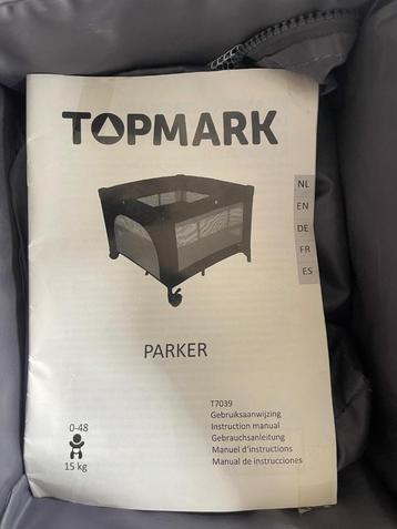 Topmark reisbed/box Parker zwart  T7039 beschikbaar voor biedingen