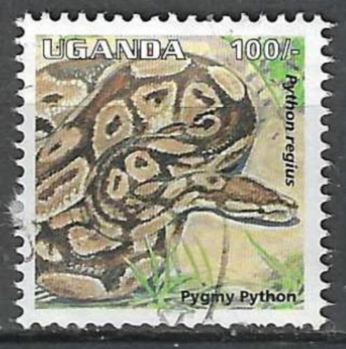 Uganda 1995 - Yvert 1232 - De koningspython. (ST), Postzegels en Munten, Postzegels | Afrika, Gestempeld, Overige landen, Verzenden