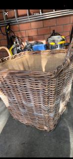 Houtmand, Ophalen, Mand, Zo goed als nieuw, Riet