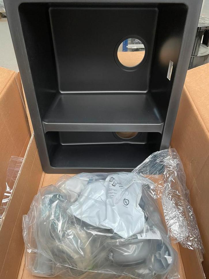 Schock spoelbak cristadur puro 1,5 nieuw, Doe-het-zelf en Bouw, Sanitair, Nieuw, Ophalen