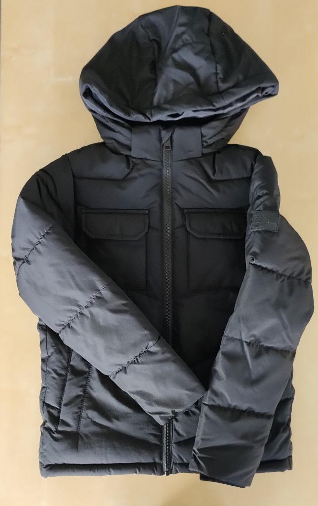 Zwarte winterjas Jack & Jones, maat 140 (nieuw), Kinderen en Baby's, Kinderkleding | Maat 140, Nieuw, Jongen, Jas, Ophalen of Verzenden