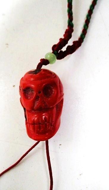 koraal schedeltje, Verzamelen, Mineralen en Fossielen, Mineraal, Ophalen of Verzenden