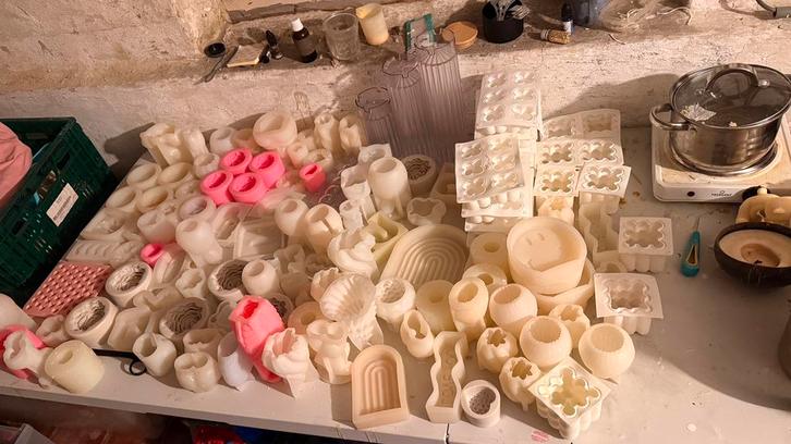 Zelf kaarsen maken, Hobby en Vrije tijd, Knutselen, Gebruikt, Knutselwerk, Ophalen