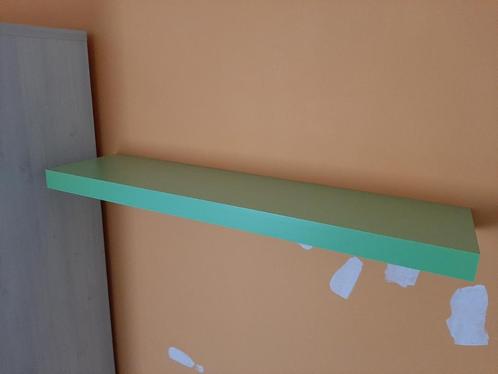 Zwevende wandplank (1000 x 260 mm) - groen of zwart, Maison & Meubles, Accessoires pour la Maison | Étagères murales & Rayons de bibliothèque