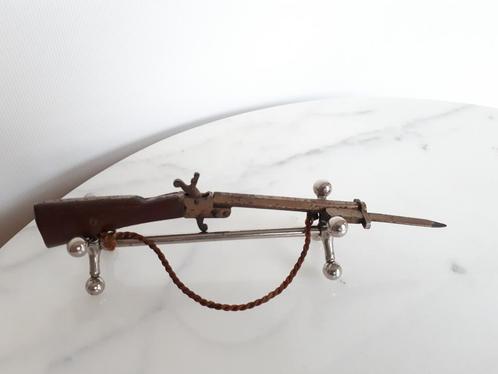 Fusil miniature rare du Pfannl Berloque Belgique, Antiquités & Art, Antiquités | Outils & Instruments, Enlèvement ou Envoi