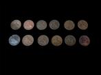 België - 2 cent lot, Ophalen of Verzenden, Brons, Setje