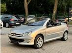 PEUGEOT 206 CABRIO 1.6 BENZINE TOPSTAAT, Auto's, Voorwielaandrijving, 4 zetels, Stof, 4 cilinders