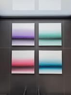 Abstract Modern Acryl canvas 50*50 - 4 luik, Enlèvement ou Envoi