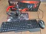 Gaming set, Ophalen, Gaming toetsenbord, Zo goed als nieuw, Qwerty