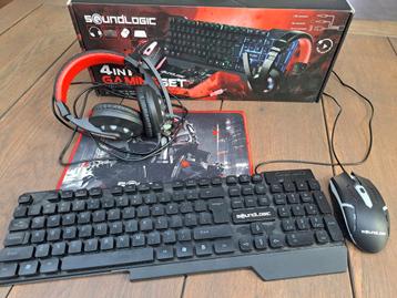 Set de jeu, Clavier gamer, Comme neuf, Enlèvement, Qwerty