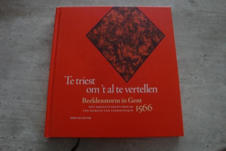 TE TRIEST OM 'T AL TE VERTELLEN: BEELDENSTORM IN GENT, Boeken, Geschiedenis | Stad en Regio, Gelezen, Ophalen of Verzenden