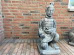 Chinese Soldaat , Krijgsheer, Ophalen, Nieuw, Beton, Mensenbeeld