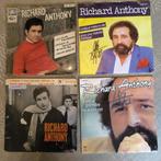 Richard Anthony - 4 singles, Gebruikt, Overige genres, 7 inch, Single