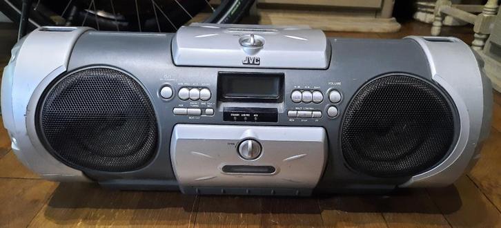 Boombox JVC, Audio, Tv en Foto, Radio's, Gebruikt, Overige typen, Met cd-speler, Ophalen
