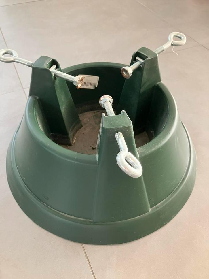 Kerstboomvoet - Nordman 39 Green (Elho), Tuin en Terras, Bloembakken en Plantenbakken, Zo goed als nieuw, Kunststof, Binnen, Balkon