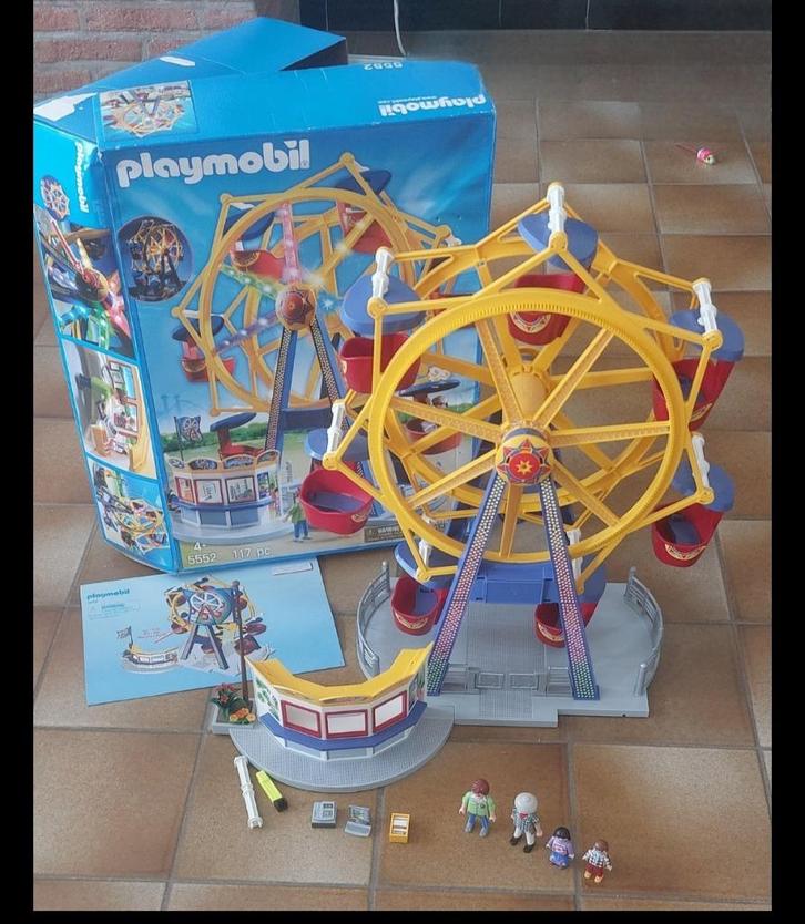 Playmobil 5552 - Groot rad, Kinderen en Baby's, Speelgoed | Playmobil, Gebruikt, Complete set, Ophalen of Verzenden